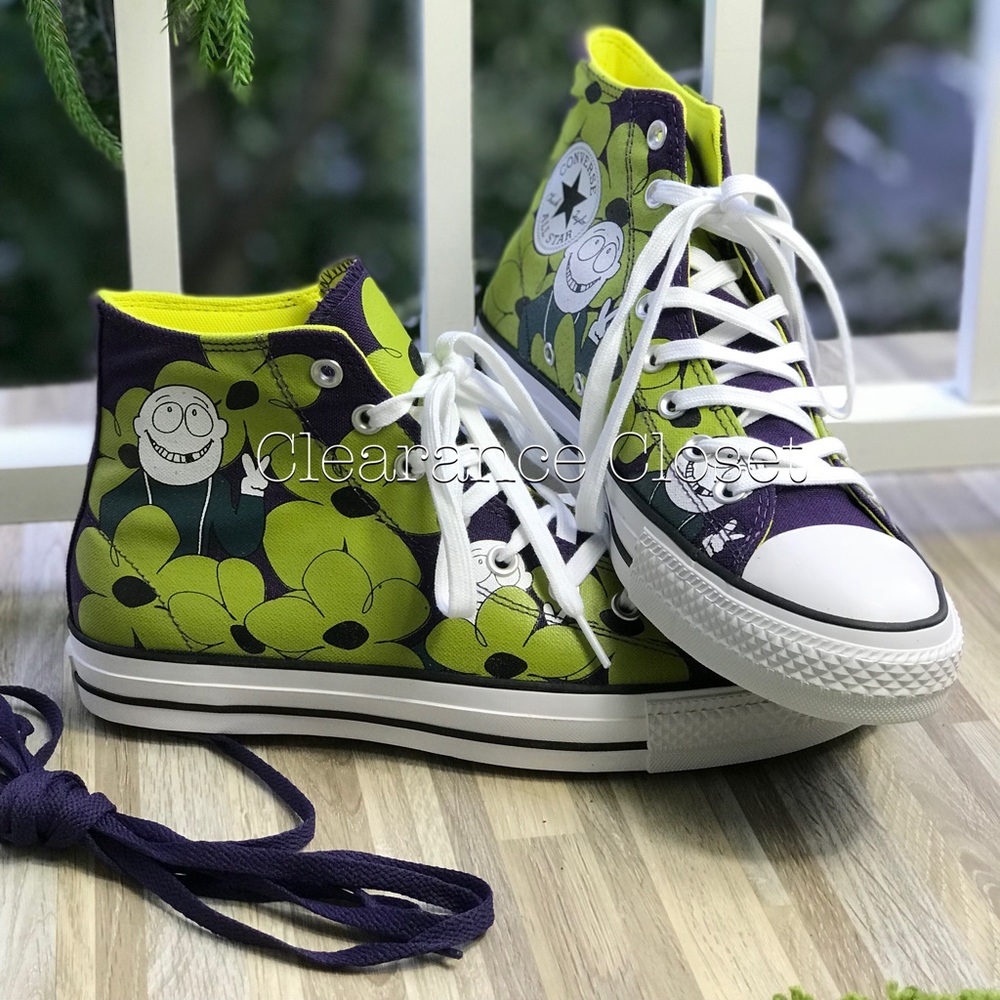 Conv&Dinosaur Jr. CT PRO Hi Eggplant/Yell M AUTHEN